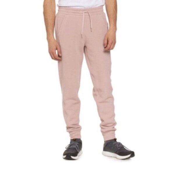 NWT $150 SMARTWOOL Men’s Recycled Terry Pants Mauve Size Large - Picture 1 of 10